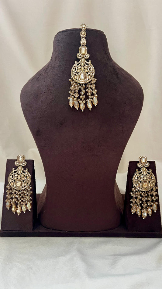 Shadow Stone Kundan Choker Set